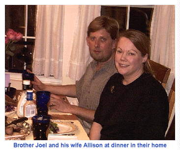 Mothers Day Dinner at Joel and Allisons